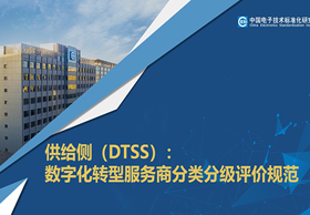 供给侧（DTSS）：数字化转型服务商分类分级评价规范